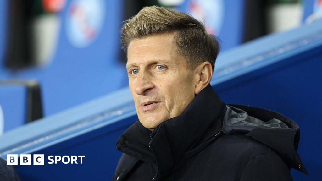 Steve Parish during the Conference League match between Strasbourg and Crystal Palace