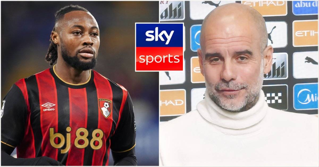 Pep Guardiola Refuses to Answer Antoine Semenyo Question