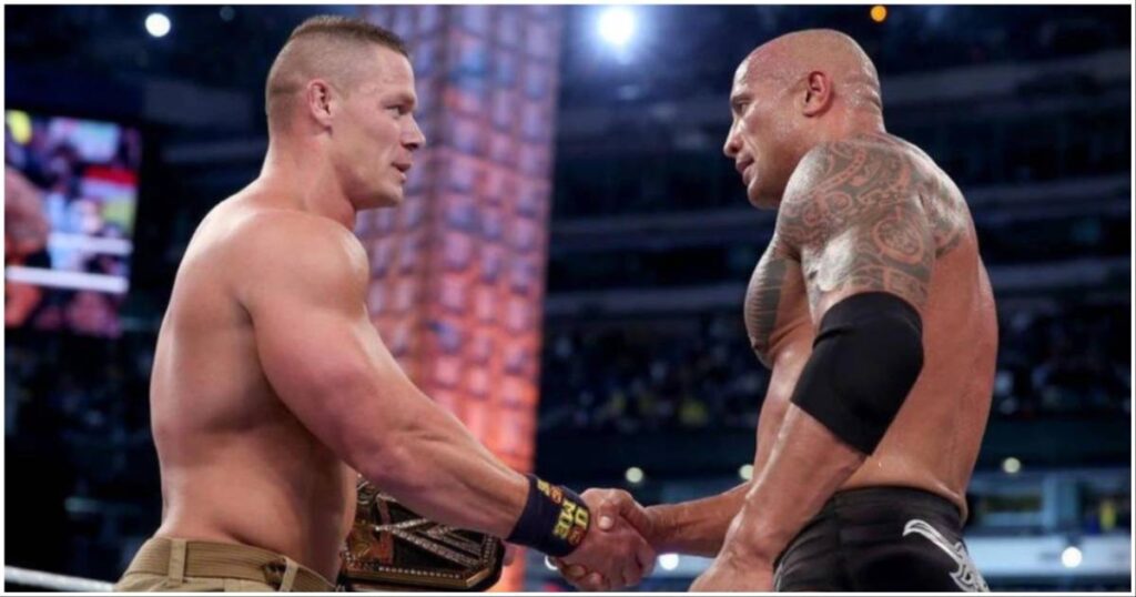 The Rock's Beautiful Message to John Cena Before Last-Ever WWE Match