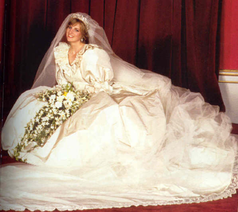 Wedding dress of Lady Diana Spencer: Difference between revisions Wedding dress of Lady Diana Spencer: Difference between revisions