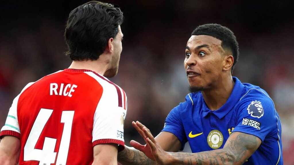Ex-PL Ref Gives Strong Take on Rogers and Rice Incident in Arsenal 2-1 Chelsea