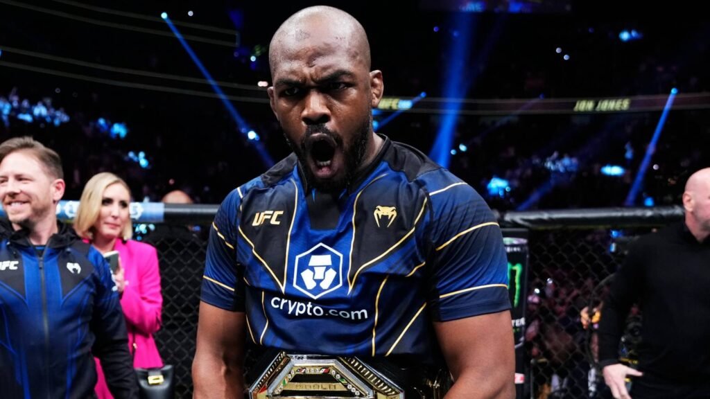 Jon Jones' Reaction to Tom Aspinall Vacating Heavyweight Title
